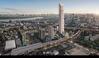 View of Branded Residence Condominium Complex