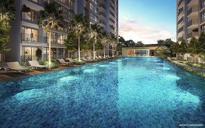 Front view of Rivercove Residences Singapore