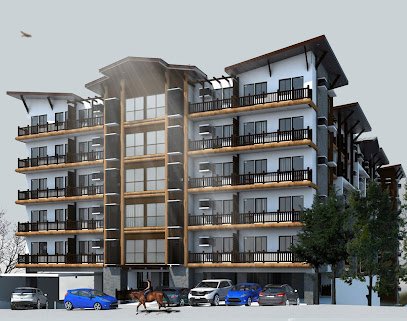 Front view of Akshar Pavilion Condominium