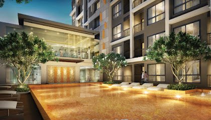 View of Apool Condominium Complex Bangkok