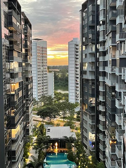 Front view of Piermont Grand Condominium