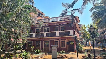 Building exterior of Ocean Palms Condo