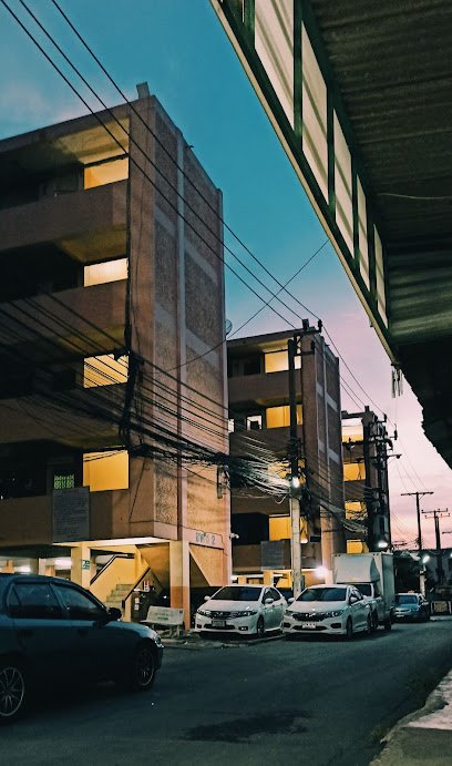 View of Prachasuk Condominium Complex Bangkok