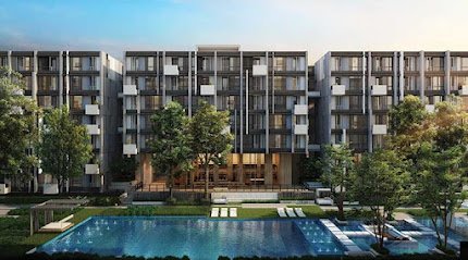 View of Esta Bliss Condominium Complex